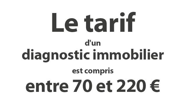 Quel est le tarif d'un diagnostic immobilier